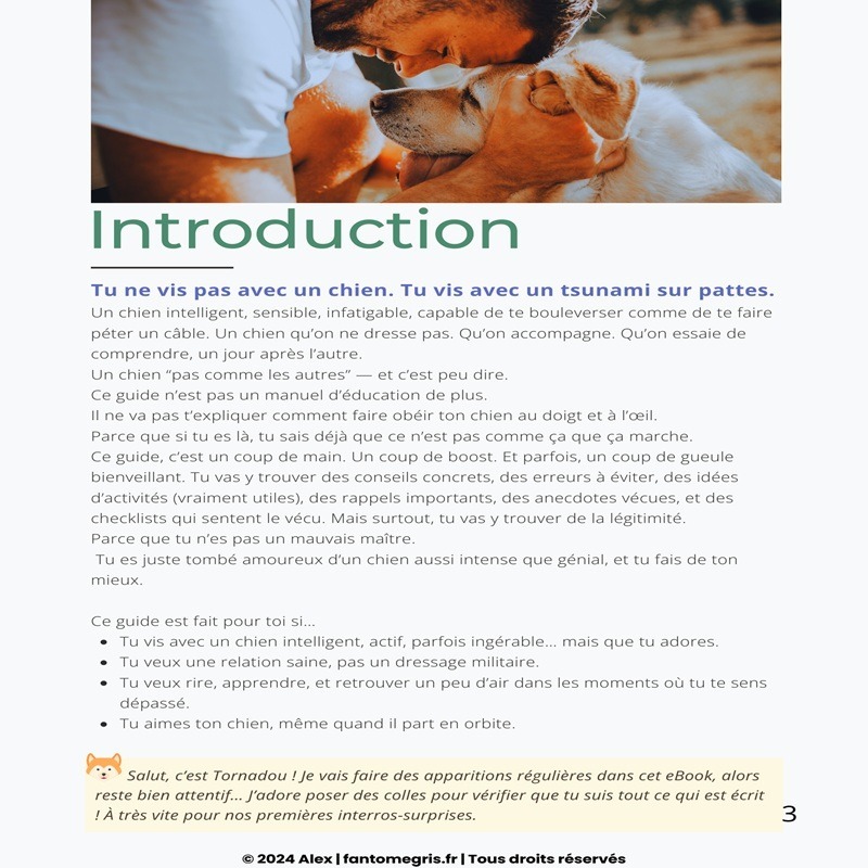 Guide : Vivre avec son grand toutou (+outils gratuits) – Image 2