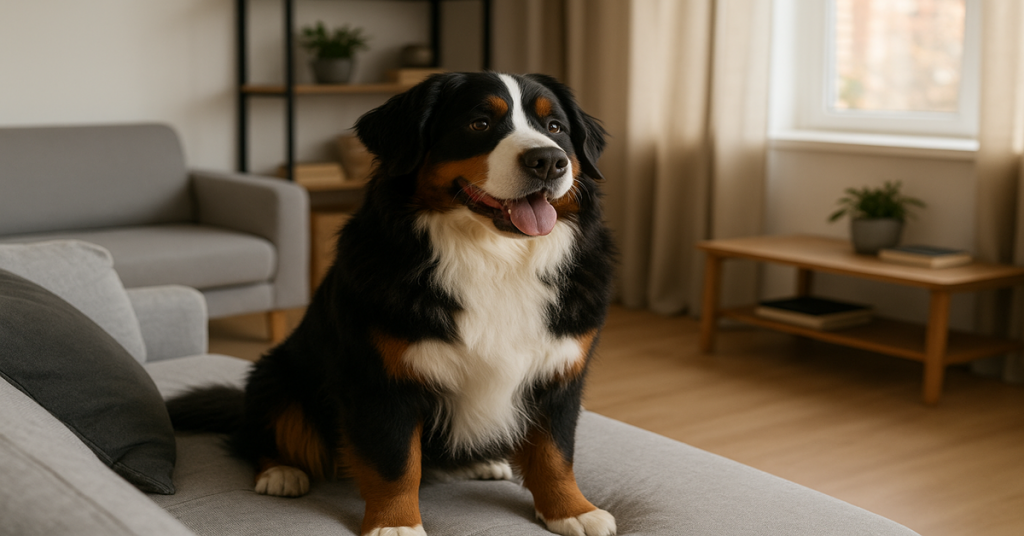 Bouvier Bernois en appartement