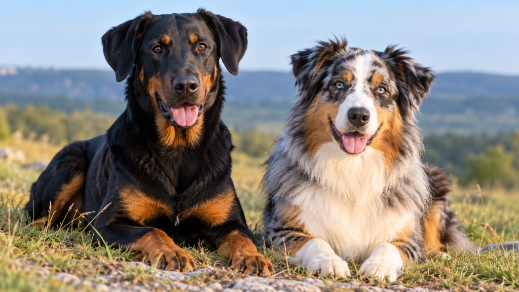 Berger australien ou beauceron